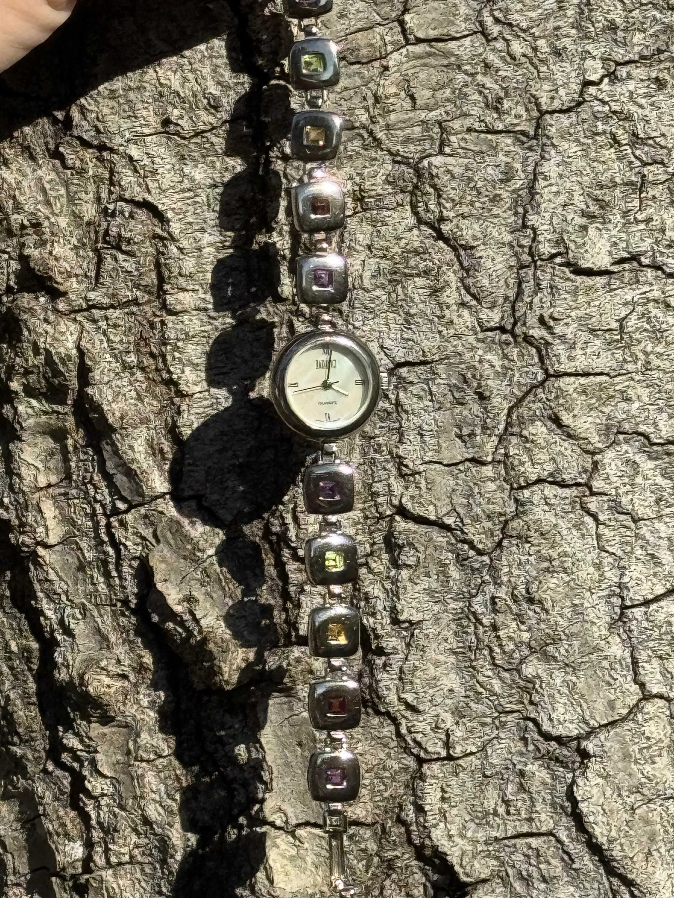 Badavici Silver Watch with Gem Accents Badavici Watch - Etsy main image 2