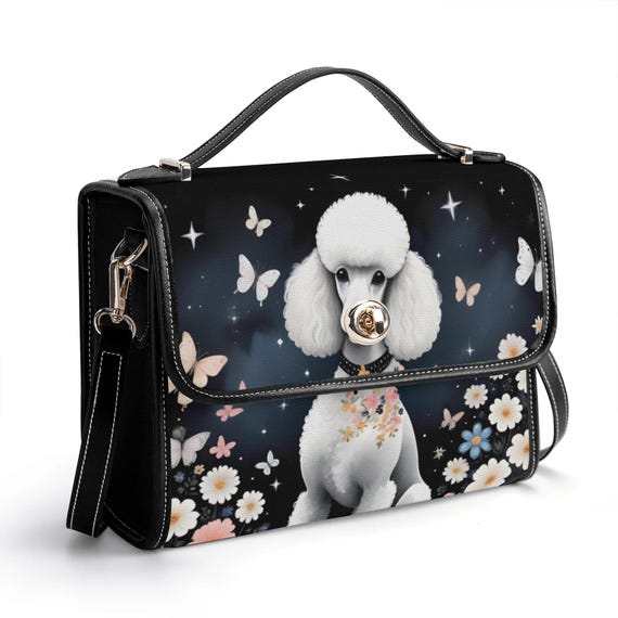 Poodle Crossbody Boho Handbag Poodle Crossbody Boho Handbag