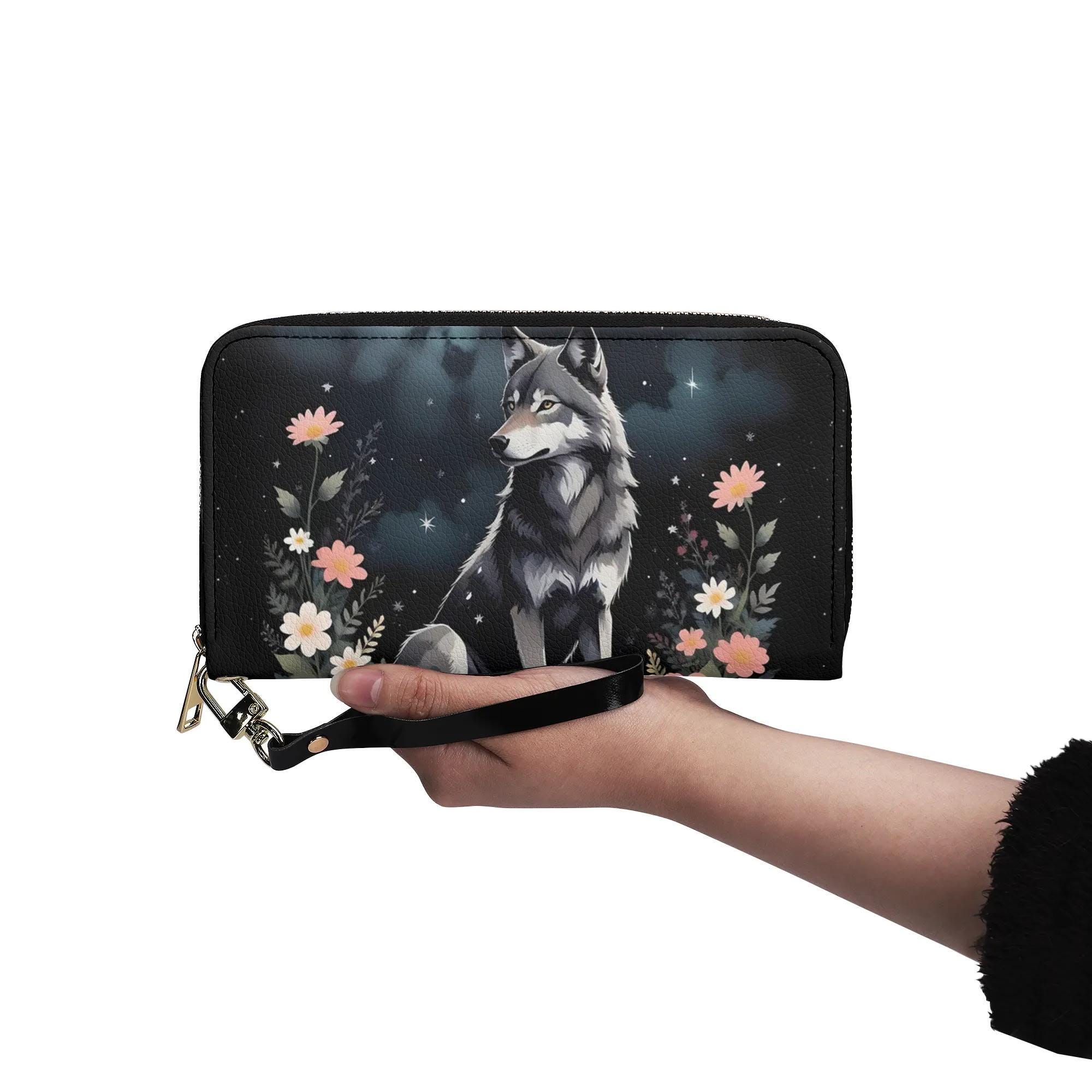 Wolf Wallet - Etsy Wolf Wallet - Etsy