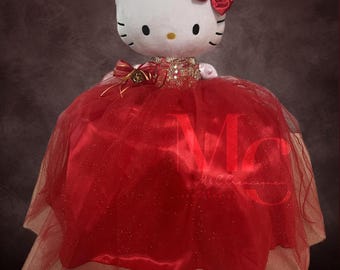 Basic Tulle Glitter Dress - Muñecas para Quinceañera