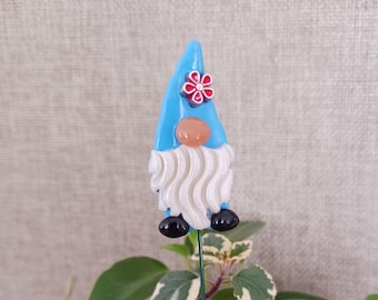 Decorative Plant Marker, Decorative Plant Stake, Gnome Plant Stake, Gift for Gardener, Plant Pal, Gift for Mom, Mother's Day Gift