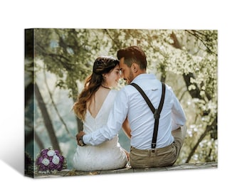 Custom Photo Canvas Print: Personalized Wall Art, Family & Pet Portraits