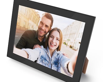 Personalized Canvas Photo Print with Frame: Custom Desk Decor, Family Gift