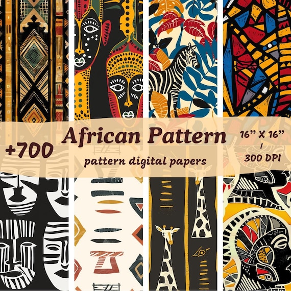 Generic African Pattern African Inspired Patterns
