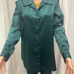 Ecru Green Full Sleeve Blouse main image 1