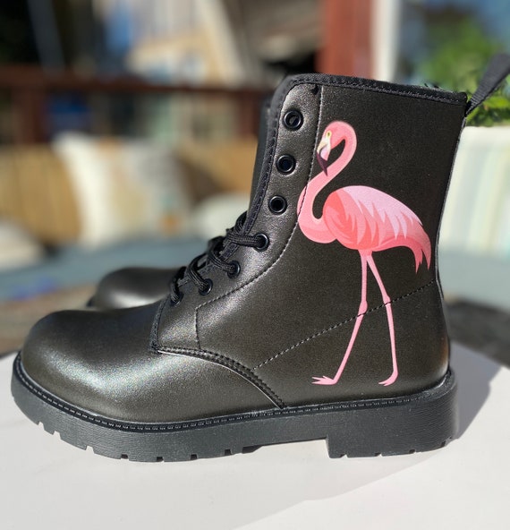 Pink flamingo best sale boots