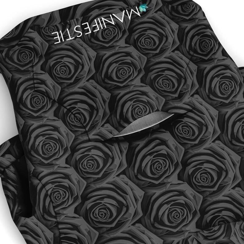 Black Roses Premium Dog Zip up Hoodie Etsy