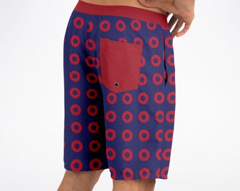 Phish Board Shorts | Mens Swim Trunks | Fishman Donuts