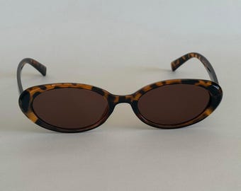 Occhiali da sole Y2K marroni e neri a forma di occhio di gatto, unisex, stile retrò, stile streetwear, UVA UVB