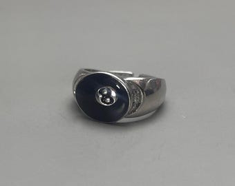 Y2k vintage silver and black