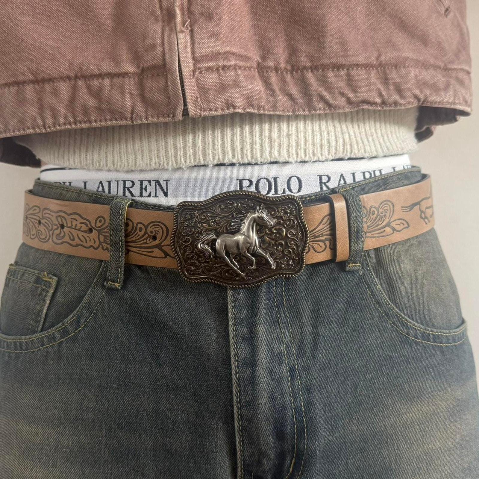 70s belt buckle - Etsy 日本