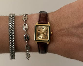 Vintage Brighton Somerset Watch: Reversible Black Brown  display picture 1