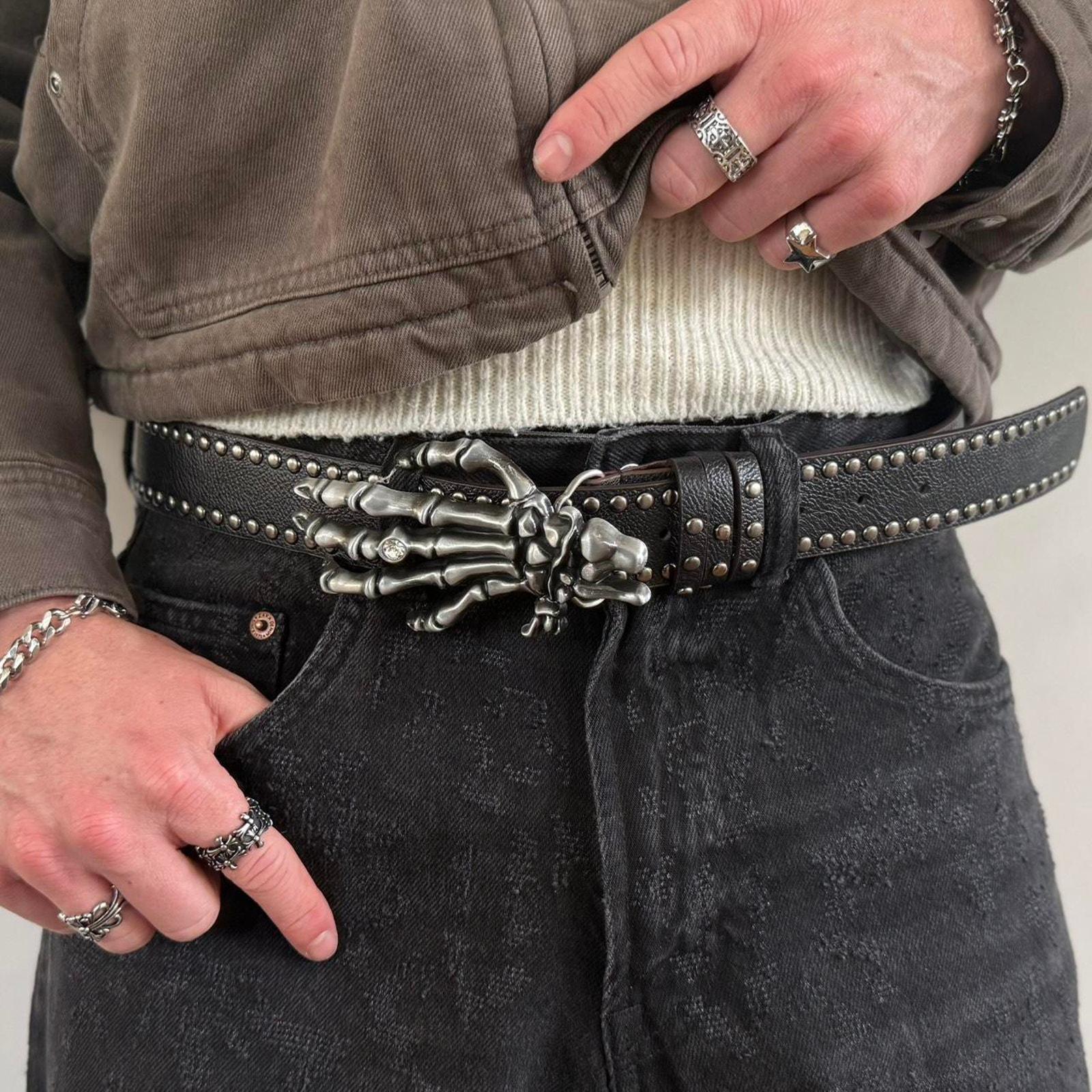 Gothic Western Belt - Etsy