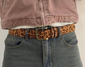 Y2k classy leopard print