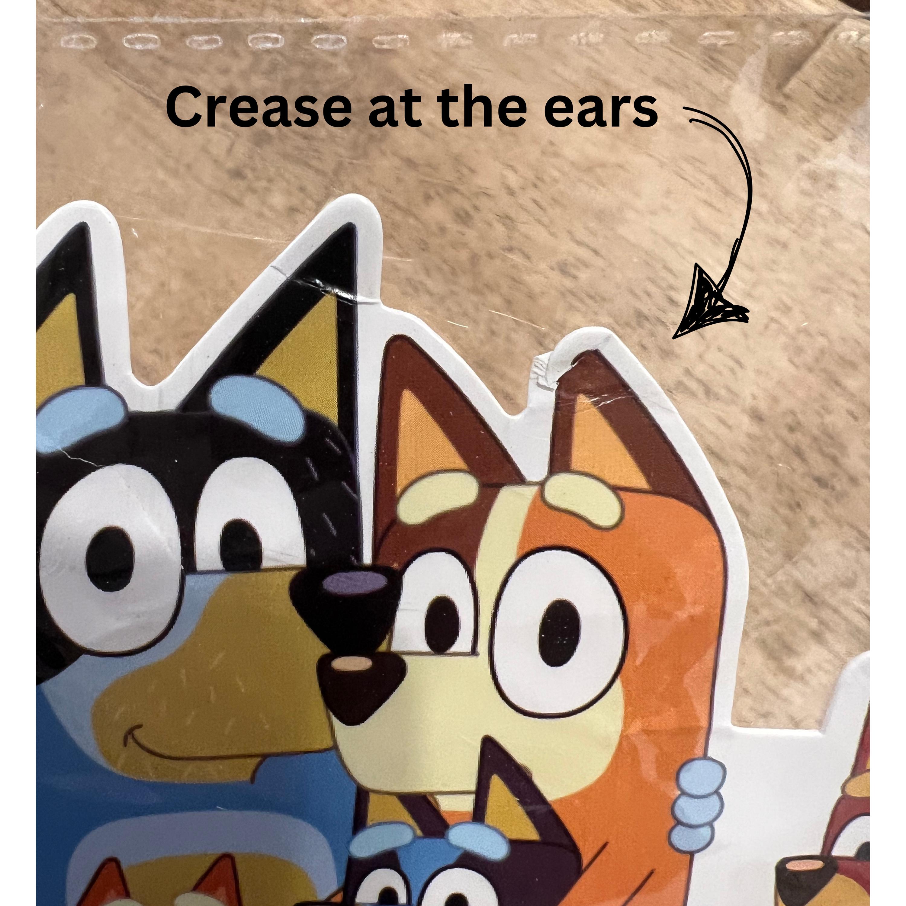 Blue Dog Cake and Cupcake Toppers