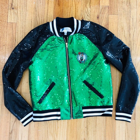 boston celtics leather jacket