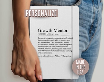 Personalized Growth Mentor Ambassador Bound Journal: Coach and Mentor Gift