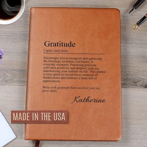 Gratitude Journal for Positivity, Thankfulness Notebook, Daily Appreciation Gift image 1