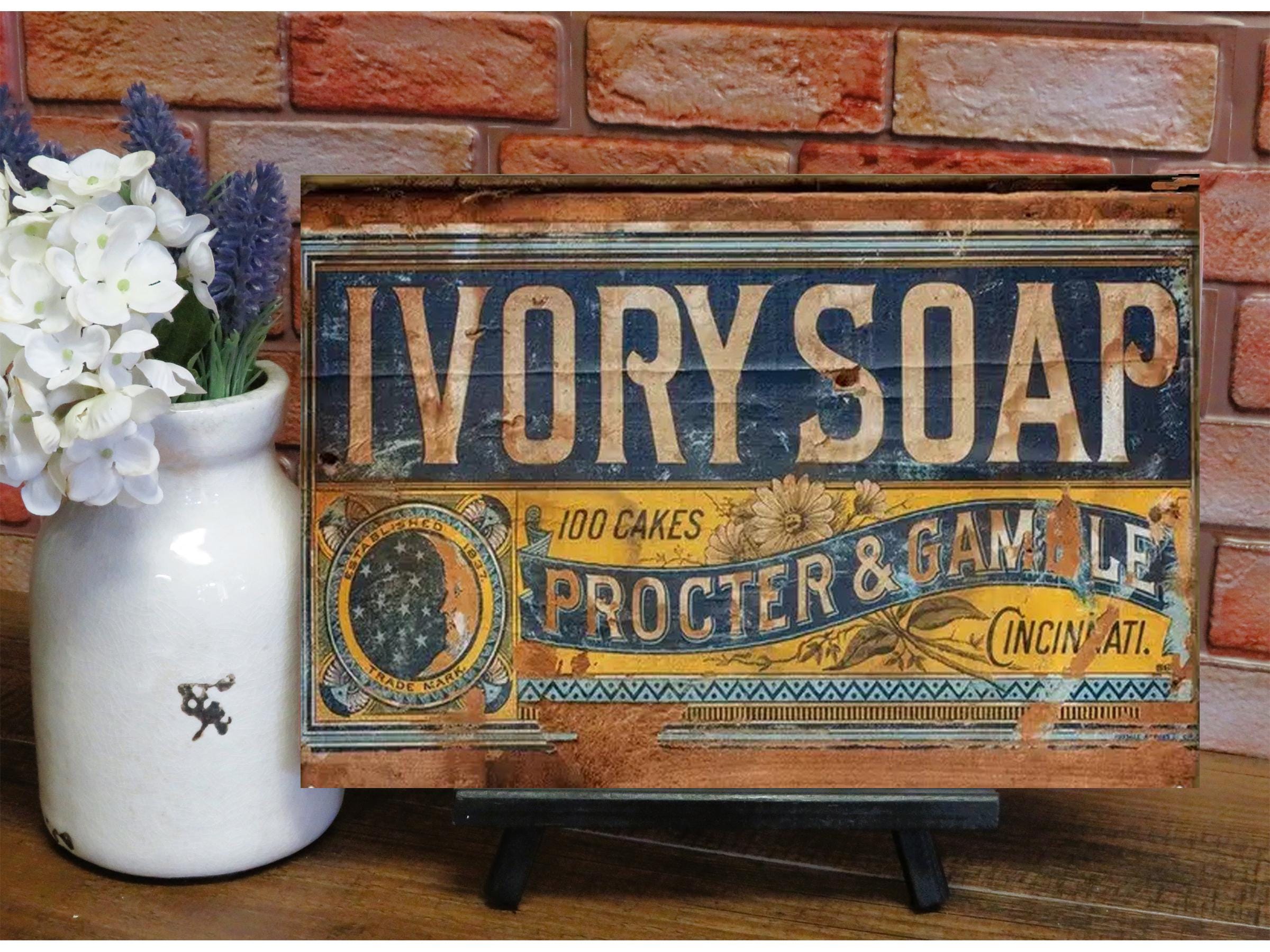 Pears Soap Puppy Bath Tme Metal Sgn Vntage Effect - Etsy
