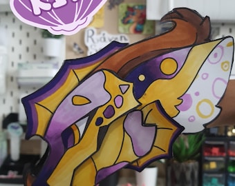 Ocean themed Beginner friendly physical dragon puppet kits!