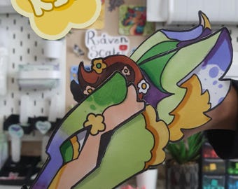 Floral themed Beginner friendly physical dragon puppet kits!
