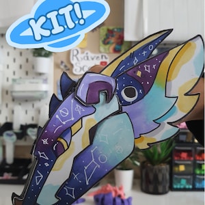 ¡Kits de marionetas de dragón físicas con temática espacial, ideales para principiantes!