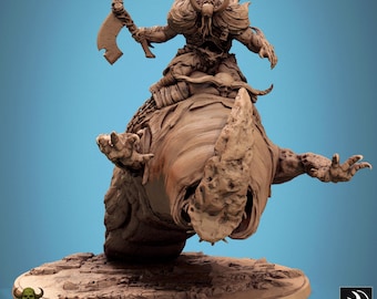 Aberrant Knight | Mounted Aberration Crawler DND, TTRPG Miniature | Premium, Highly-Detailed 12K 3D Print | Rescale Miniatures Sculpt