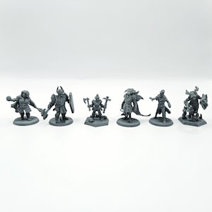 Custom Miniature Printing Service, Any STL! | 12K Quality | Heroforge & Eldritch Foundry | DnD, RPG, TTRPG, Wargaming Miniatures