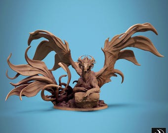 Metallic Dragon | Majestic Dragon DND, TTRPG Miniature | Premium, Highly-Detailed 12K 3D Print | Rescale Miniatures Sculpt