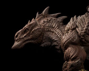 Giant Monitor Lizard | Large Beast DND, TTRPG Miniature | Premium, Highly-Detailed 12K 3D Print | Rescale Miniatures Sculpt