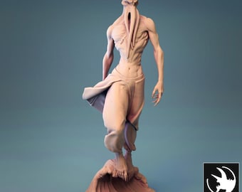 Mindflayer/Illithid | Classic Aberration  DND, TTRPG Miniature | Premium, Highly-Detailed 12K 3D Print | Rescale Miniatures Sculpt