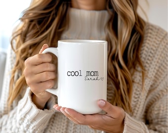 Custom Cool Mom Mug, Cool Moms Club Mug, Mom Life Mug, Mothers Day gift, Mom Appreciation, Mug for Cool Moms  Mother's Day Gift for Moms