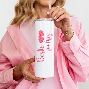 Best friends tumbler gift best friend gifts for women  bestie gift bestie cup giftful best friend Personalized Besties Tumbler