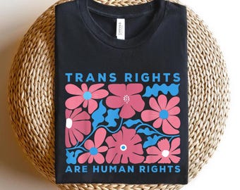 Inclusive Trans Rights Shirt,Rainbow Pride Tee, Progress Pride Shirt,  Feminist Shirt