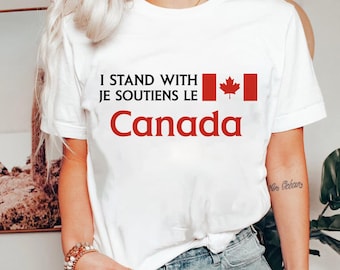 J'aime Le Canada Shirt, Anti Trump Sweatshirt, Pro Canada T-Shirt, I Love Canada, Patriotic French Canadian Love, FDT Shirt, Trump Hater