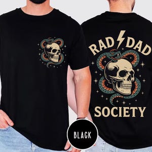 ラッド・ダッド・ソサエティTシャツ、クール・ダッド・クラブ、父と息子のシャツ、初めての父の日、夫への贈り物