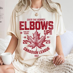 Elbows Up Canada, Canada Not For Sale, Unisex Tee, Tarrif War