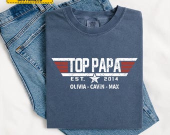 Haut pour papa, haut t-shirt pour papa, cadeau papa de son fils, chemise pour la fête des pères