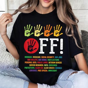 Hands Off Protest Shirt, Political Activism Tee, Protest Tee Shirts, Indivisible Tshirt,Political Activism