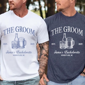 The Groom And The Guys Party Shirt, Wedding Party Shirt, Bachelorette shirt, Bach party shirts