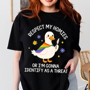 Silly Goose Ally Pride shirt, LGBTQ Ally Shirt, LGBTQ Rights, Queer Pride Shirt