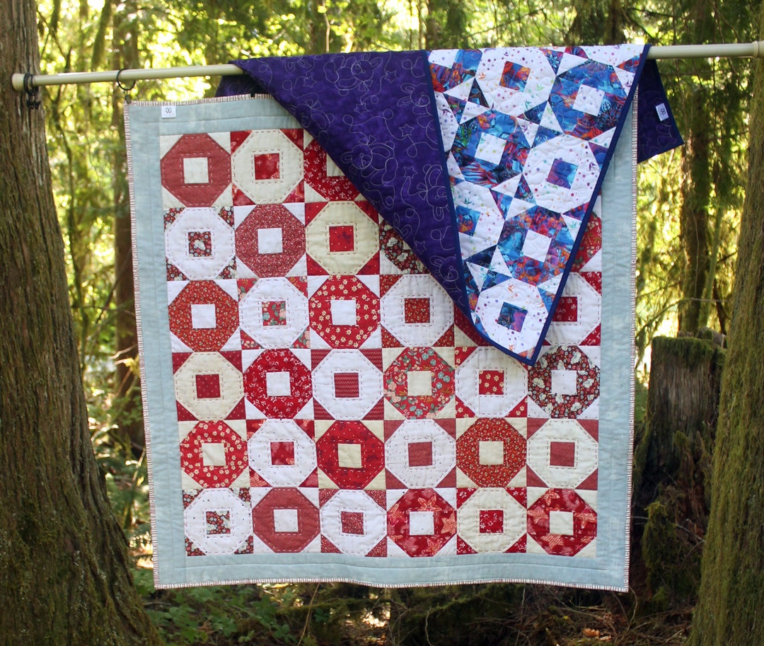 Toss Pattern Alternating Ring Toss Quilt Pattern - Etsy