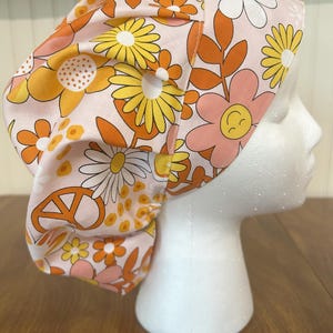 Happy Bouffant Scrub Cap