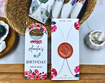 Personalized Magnetic Bottle Opener Favors: Birthday, Wedding, Party