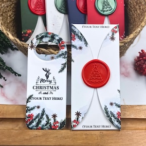 Personalized Christmas Bottle Opener Favors: Custom Holiday Gifts