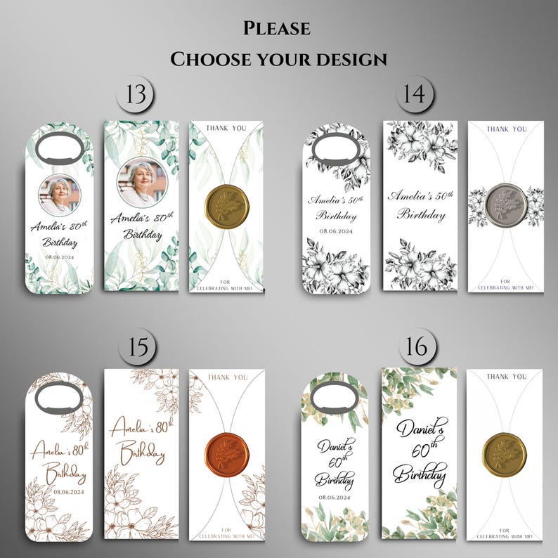 Birthday Favors Bottle Openers and Boxes , Adult Party Favors, Personalized Party Gifts, Magnetic Bottle Openers image 5
