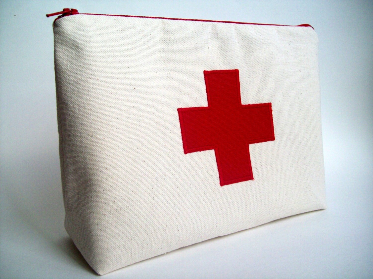 Red Cross Medicine Pouch / First aid kit 10 x 7 x Etsy