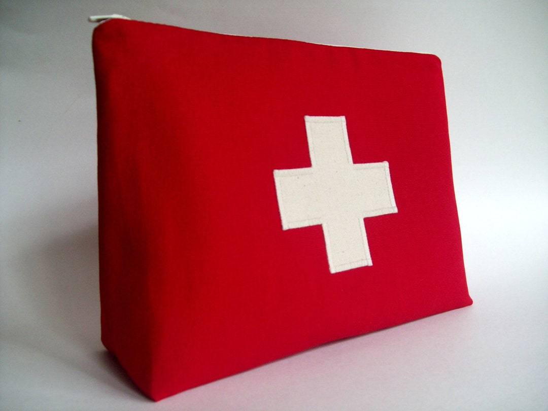 First Aid Bag 10w X 7h X 3base ORDER by DEC. 10th for CHRISTMAS
