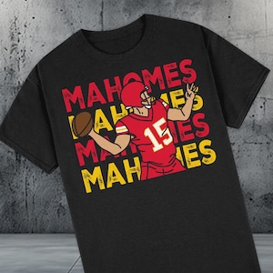 Patrick Mahomes, Chiefs, Kansas City Football, Vintage Shirt, Bootleg, Graphic Tees, Merch Tee, NFL, Football Tees, Unisex Crewneck