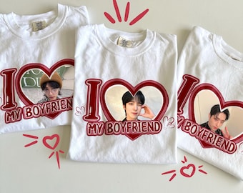 Custom I Love my Boyfriend T-Shirts